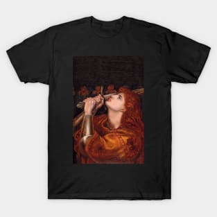 Joan of Arc by Dante Gabriel Rosetti T-Shirt